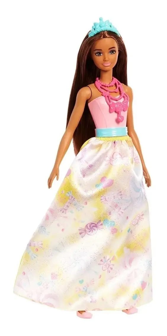 Barbie Dreamtopia Princesa Morena Mattel
