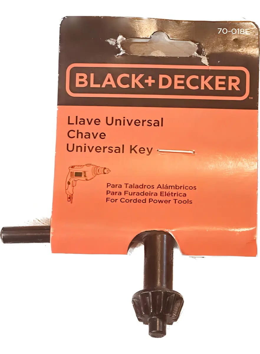 Furadeira elétrica Black+Decker UNIVERSAL KEY MADRIL