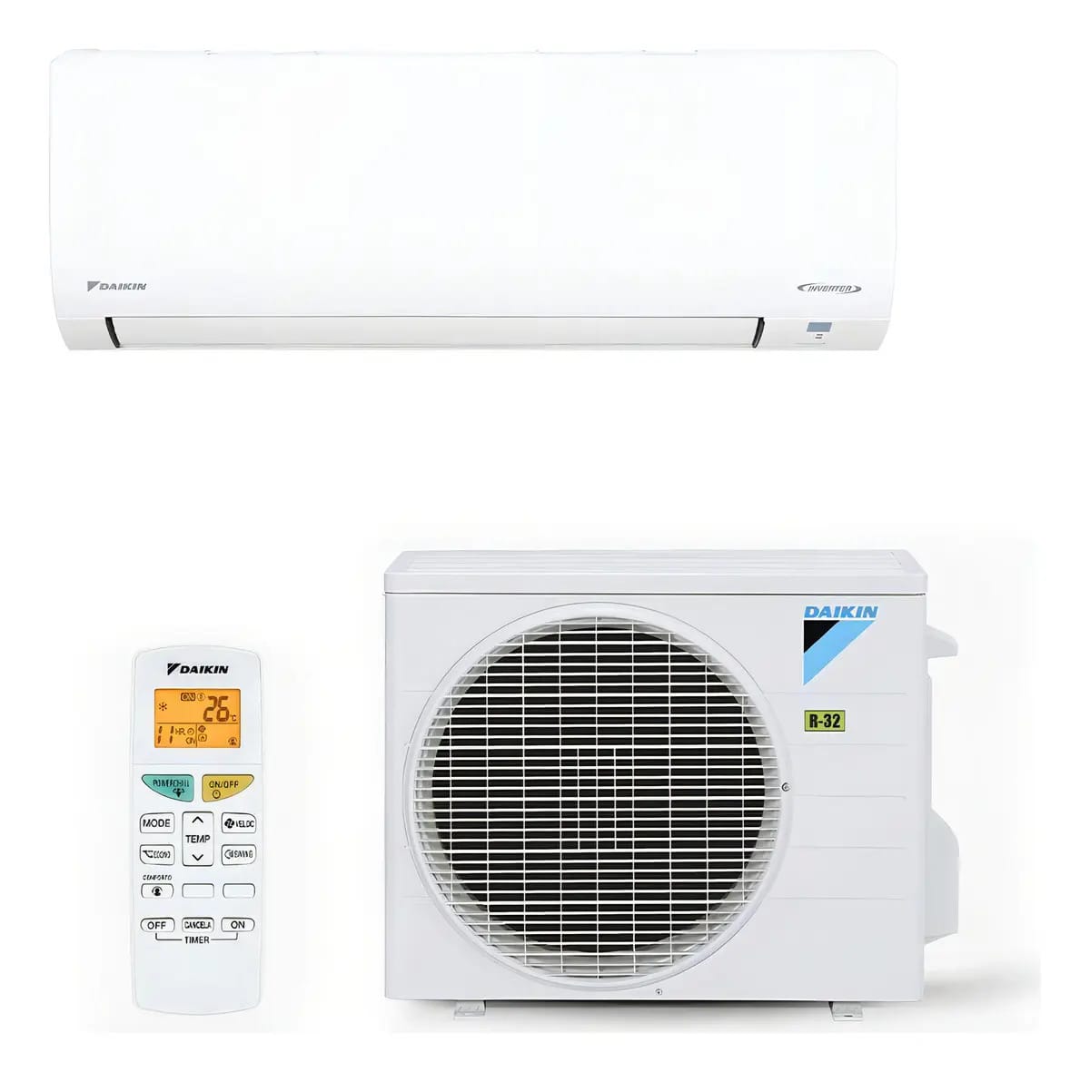 Ar Condicionado Split Inverter Daikin 24.000 Btus Q/f
