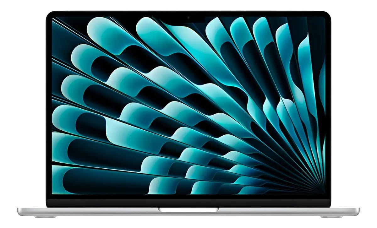 SSD Macbook Air de 13 chips M4 de 512 GB - cor prata prata
