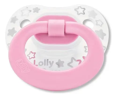 Chupeta Dreams Bico Redondo T1 Rosa 5311-01 Lolly