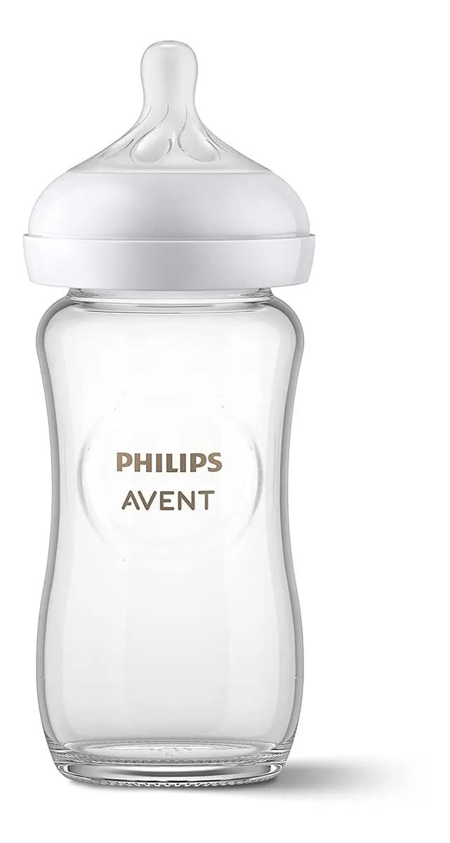 Mamadeira Vidro Philips Avent 240ml Transparente
