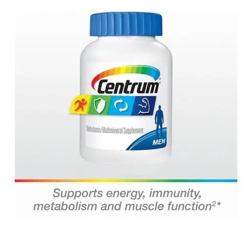 Centrum Men Multivitaminico Importado 120 Tablets