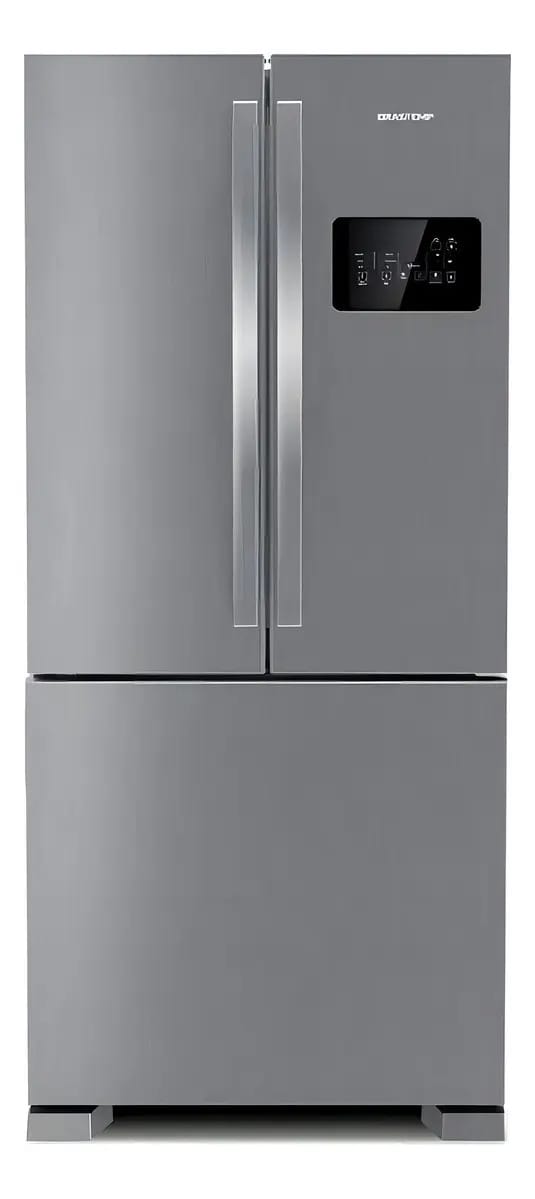 Geladeira Brastemp Frost Free Side Inverse Inox - Bro85ak