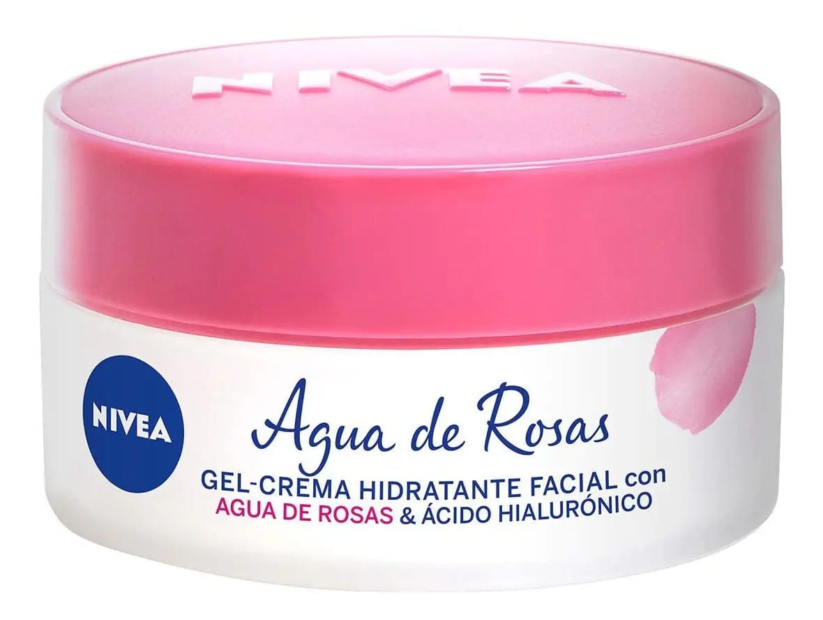 Gel facial hidratante Nivea com água de rosas, 50ml Nivea