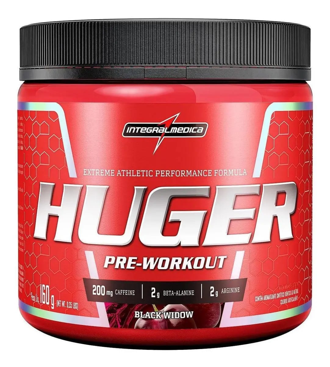 Huger Black Widow 160g - Integralmedica