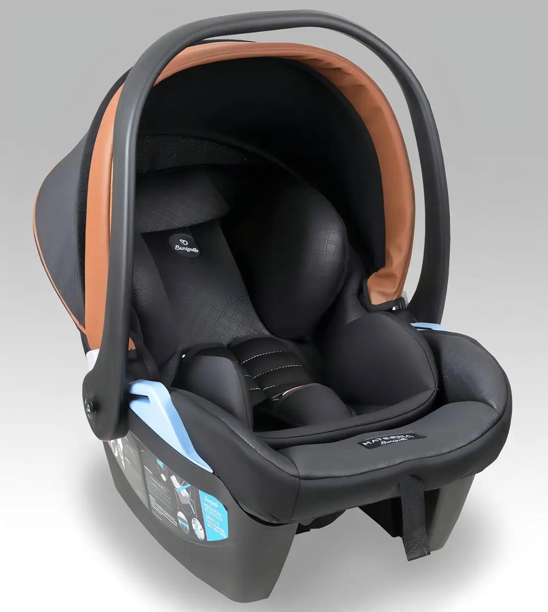Bebê Conforto Materna Lounge Burigotto Preto/cobre