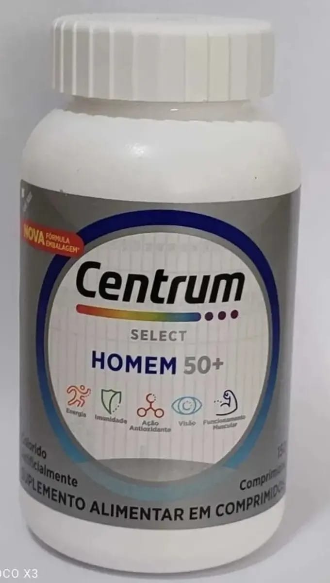 Centrum 50+ Select Homem Com 150 Comprimidos.