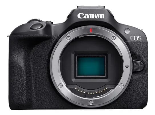 Câmera Mirrorless Canon Eos R100 - Corpo + Nf-e * Cor Preto