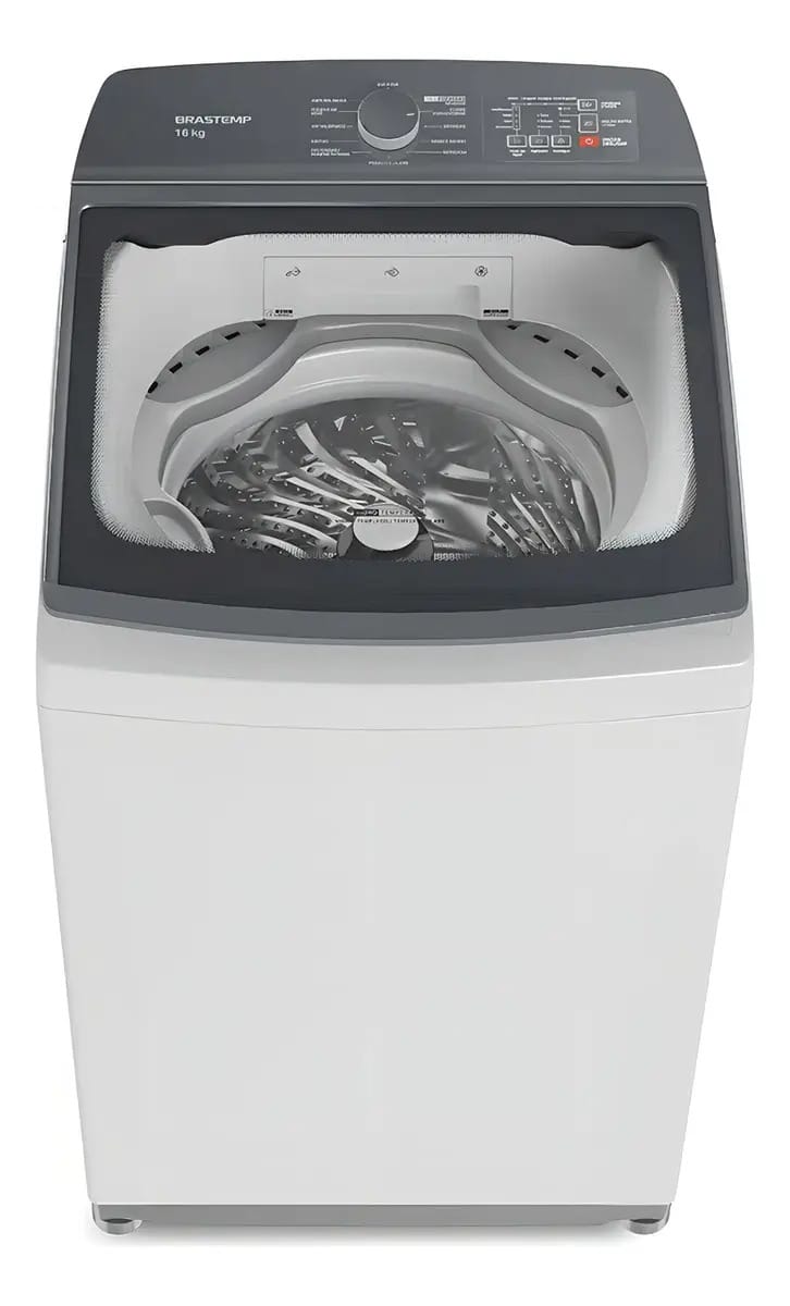 Lavadora De Roupas Brastemp Advanced 16kg Cesto Inox Cor Branco