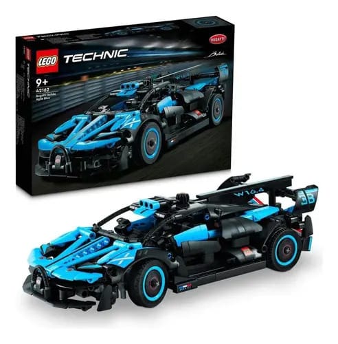 Conjunto de construção de automóveis LEGO Technic Bugatti 42162 Número de peças 905