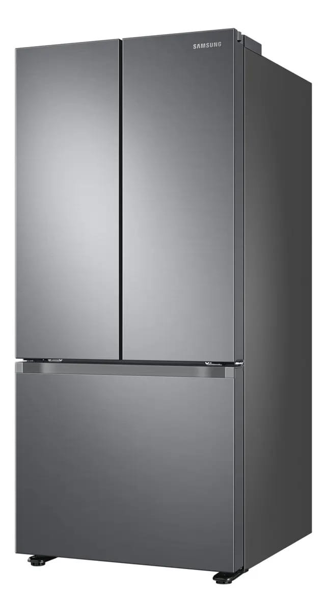 Refrigerador Samsung French Door de 3 portas de 22 pés Auto Ice Grey Color