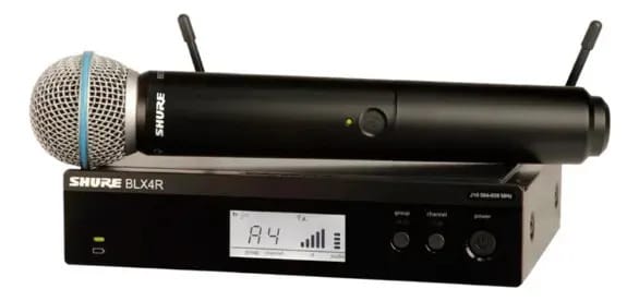 Microfone Shure Blx 24br/ Beta 58-j10