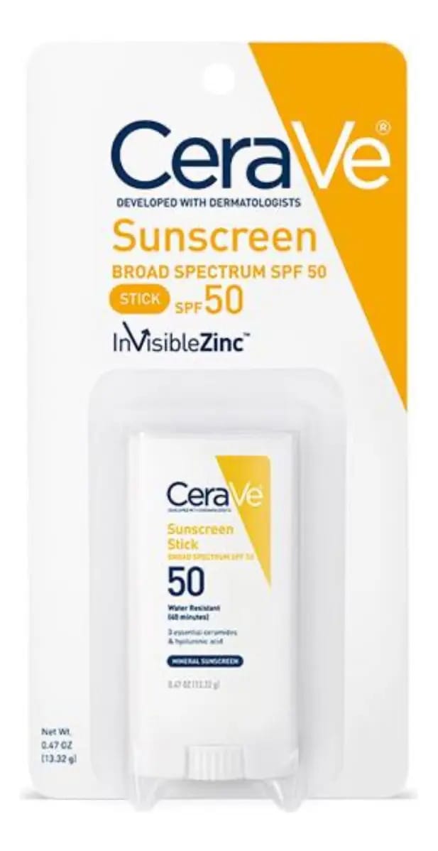Cerave Protetor Solar Em Bastão Stick Sunscreen Spf 50