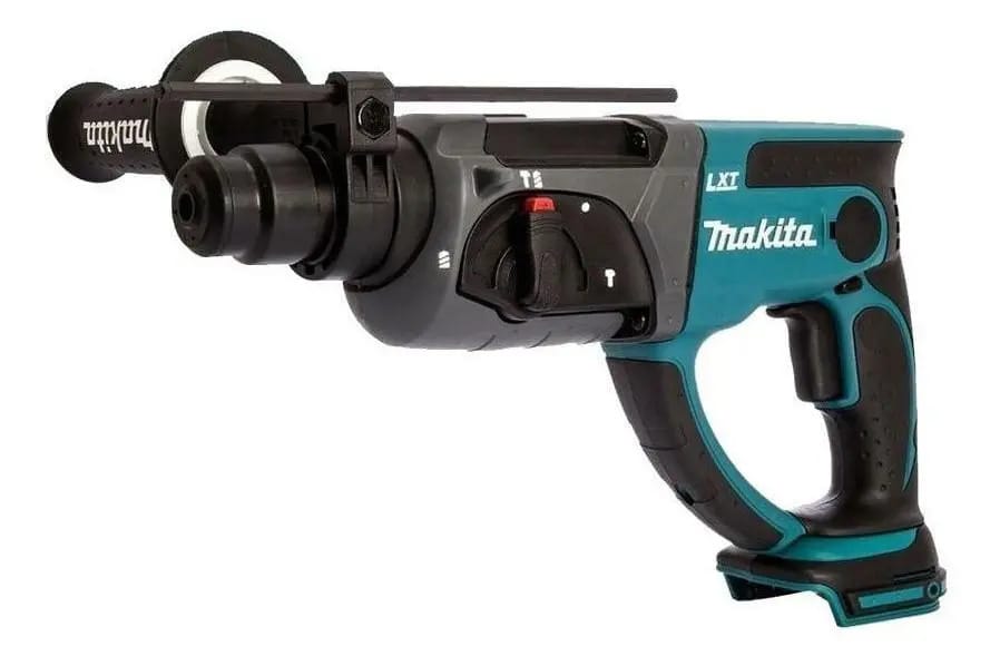 Martelete eletropneumático Makita DHR202RTE sem fio azul