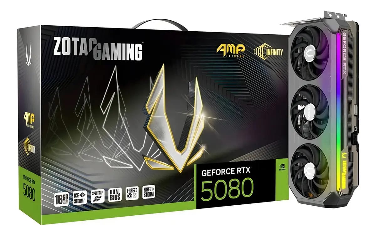 Nvidia RTX 5080 AMP EXTREME INFINITY