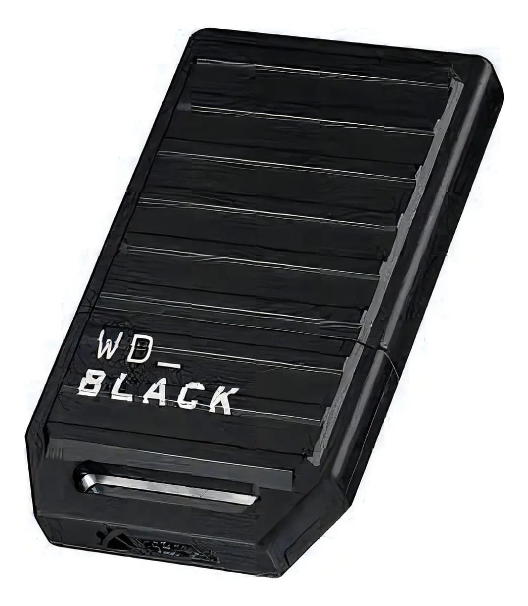 Cartão De Expansão Wd Black C50 Para Xbox Series X|s De 1tb Cor Preto