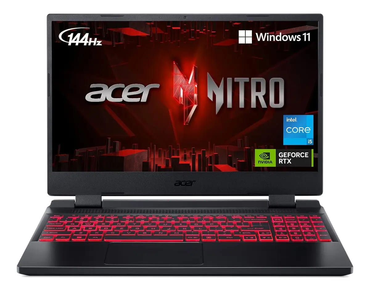 Acer Nitro 5 12500H Preto