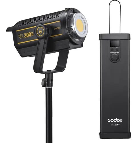 Lâmpada de vídeo LED Godox VL300ii