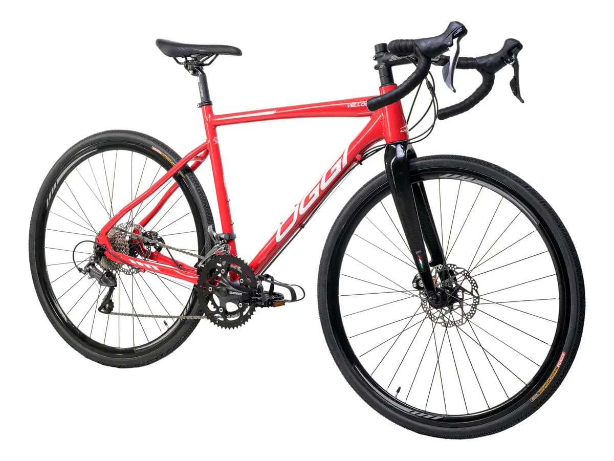 Bicicleta Speed Aro 700 Oggi Velloce Claris Vermelho 2026 Tamanho Do Quadro 54 Cm