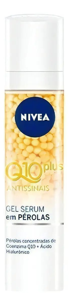 Gel Serum Antissinais Nivea Q10 Plus para todos os tipos de pele de 40mL