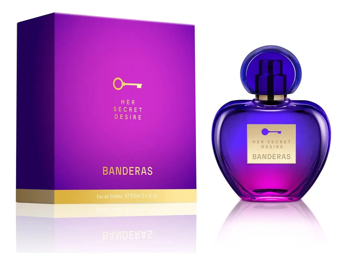 Perfume feminino Antonio Banderas Secret Desire Edt 50 ml