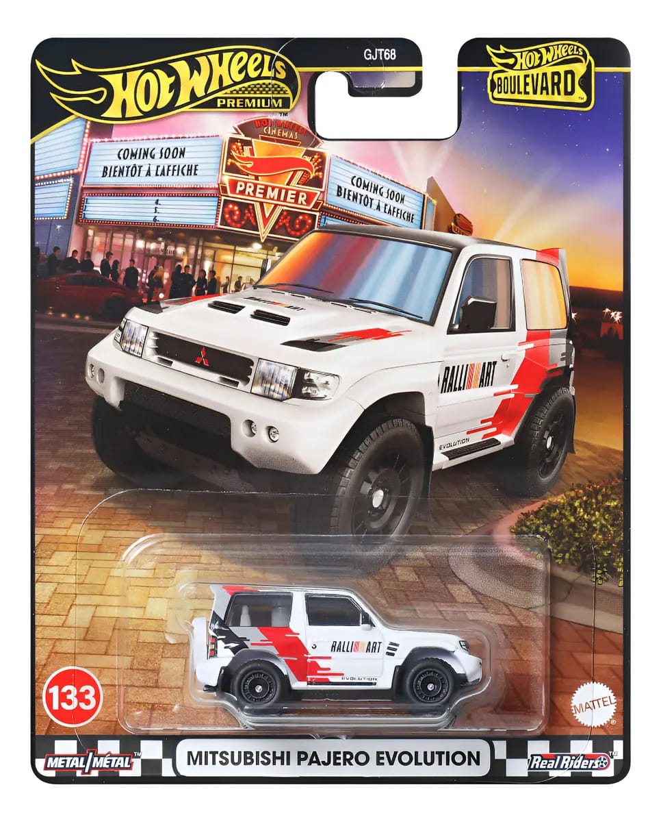 Hot Wheels Premium Mitsubishi Pajero Evolution - Boulevard