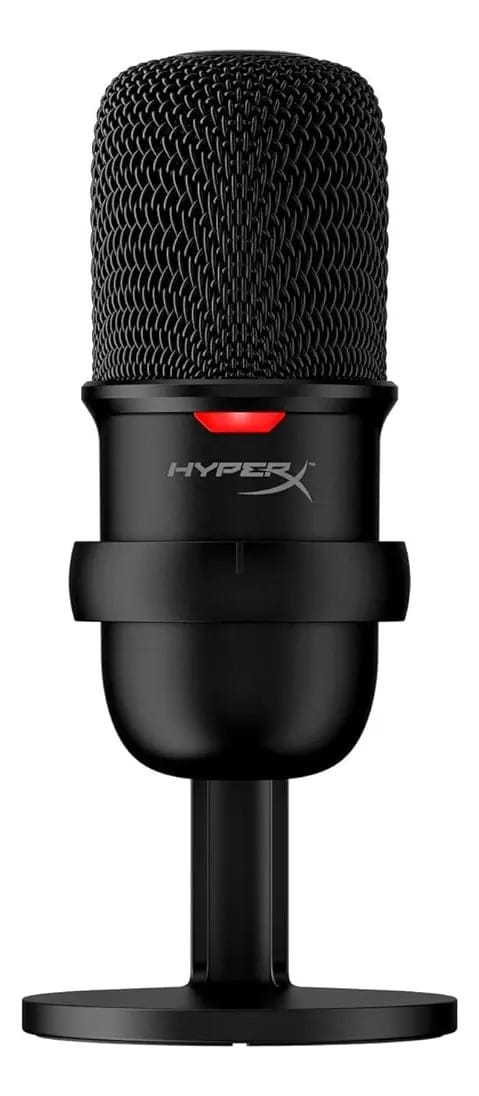Microfone condensador com sensor de toque Hyperx Solocast Usb
