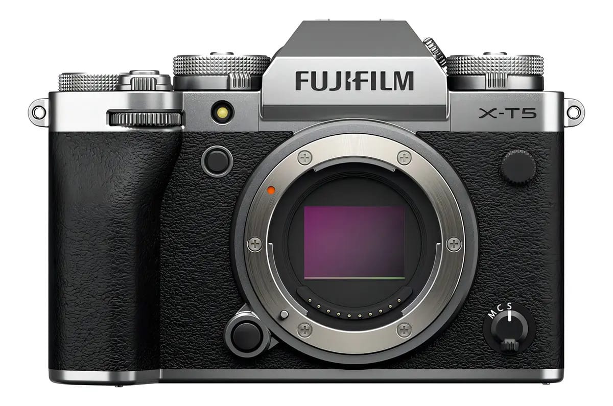 Corpo de câmera digital sem espelho Fujifilm X-t5 - prata