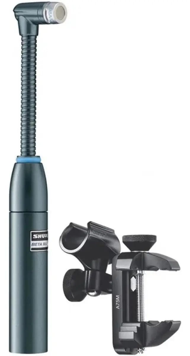 Microfone de instrumento condensador Shure Beta 98amp-c