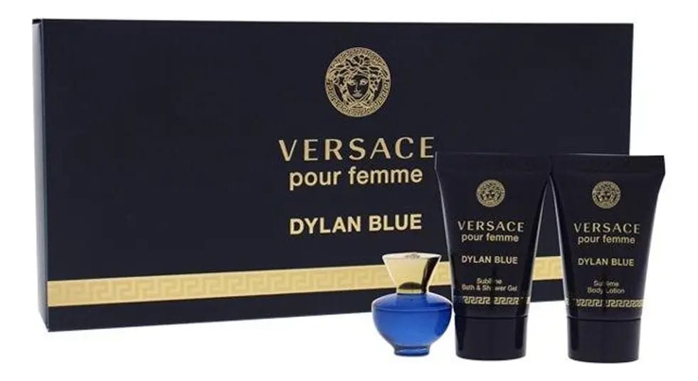 Conjunto de mini perfumes Gianni Versace Dylan Blue de 5 ml