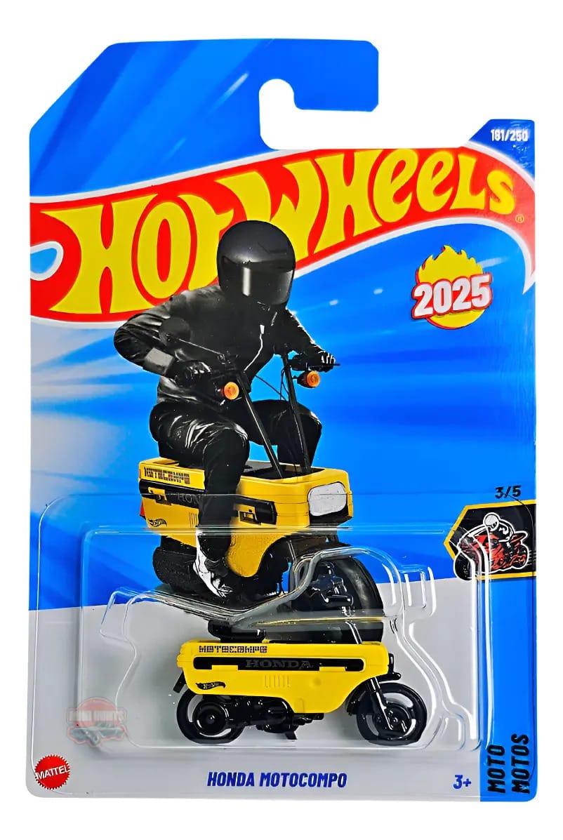 Carrinho Hot Wheels Honda Motocompo - Jbc03