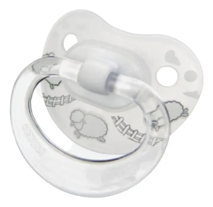 Chupeta Ortopédica Kuka 2786 Silicone Branco Tamanho 2
