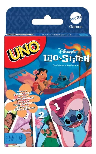 Jogo De Cartas Uno Disney Lilo&stitch Mattel