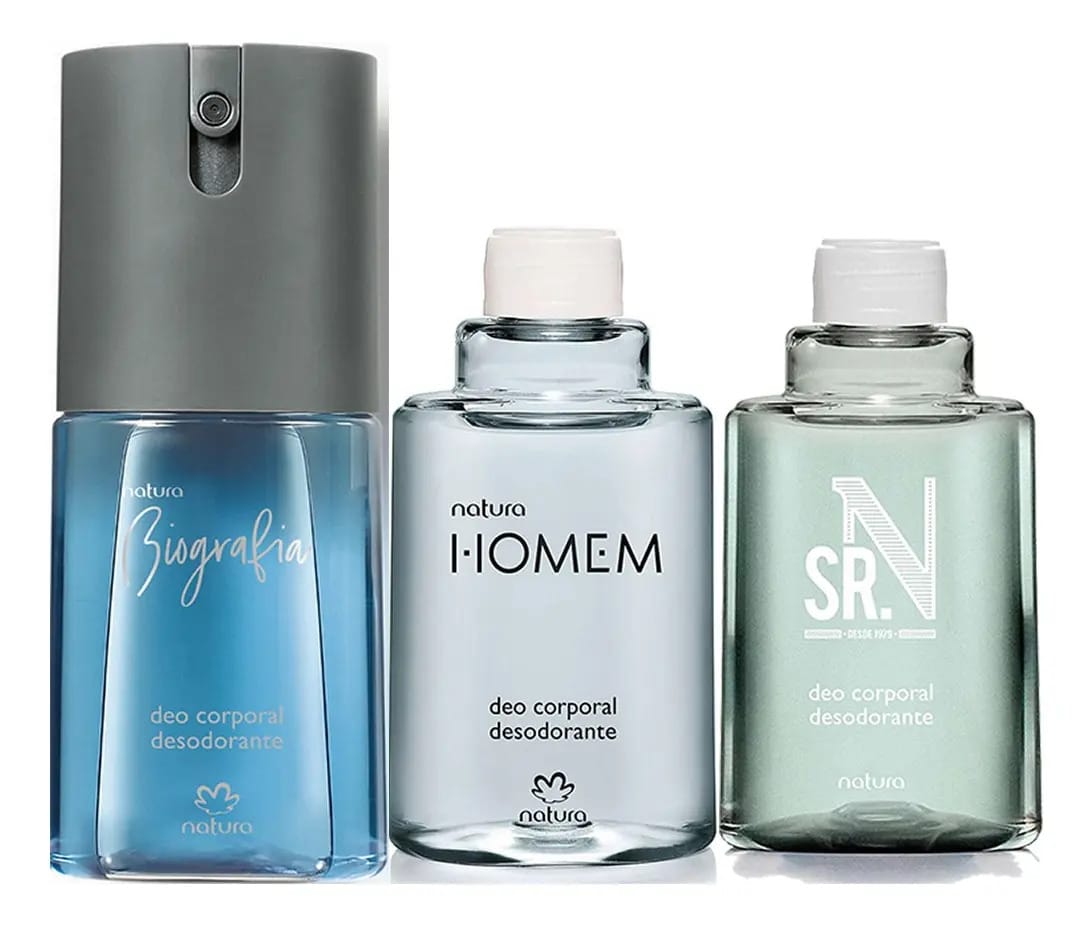 Natura Biografia, Homem, Sr N Tradicional Deo Colônia 100ml Para Masculino Recarregável