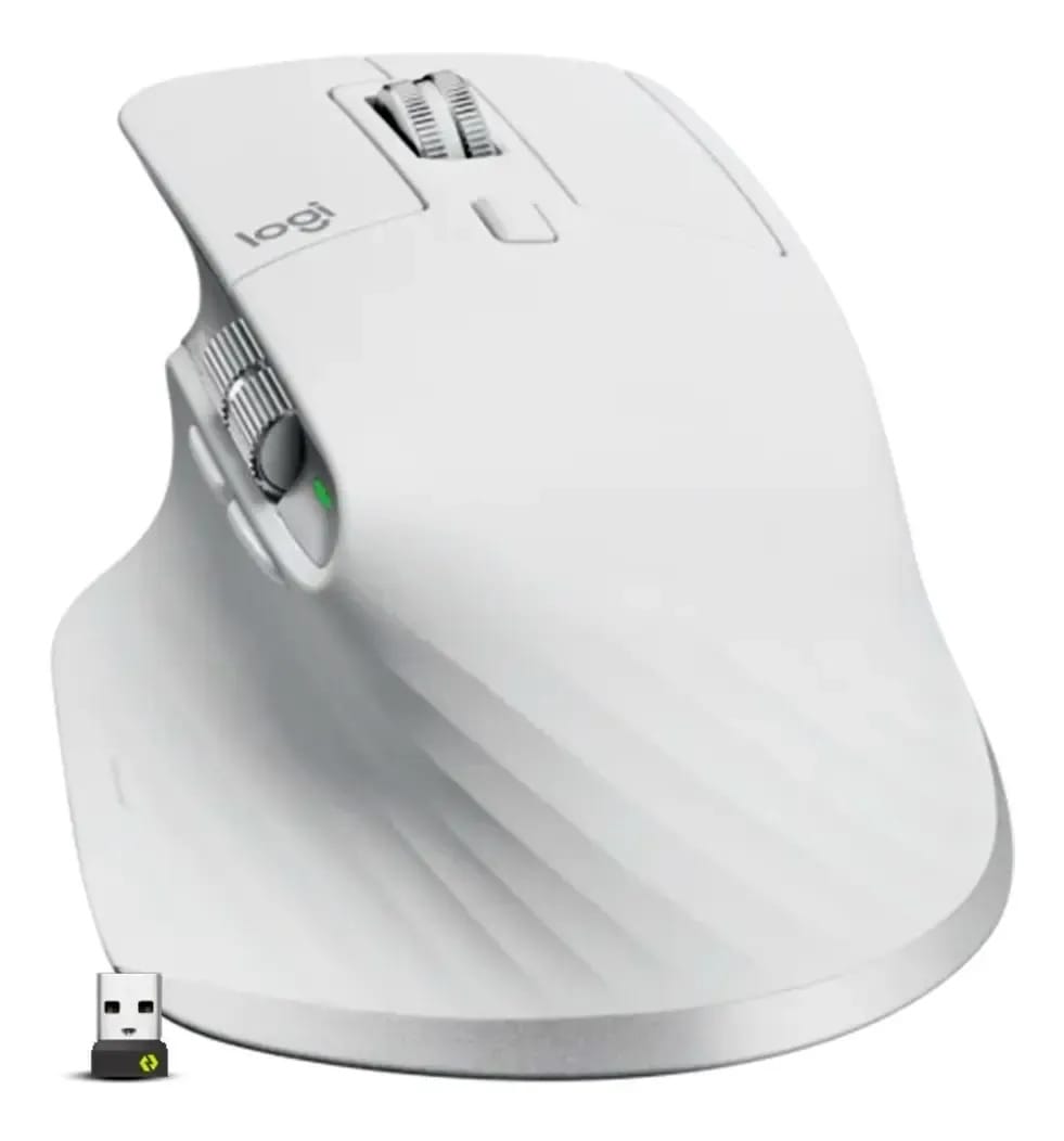 Logitech MX Master 3S MX Master 3 Cinza-pálido