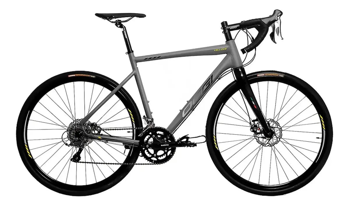 Bicicleta Oggi Velloce Claris 2024 Ed. Limitada 16v Disco Cor Graf/pto/amar