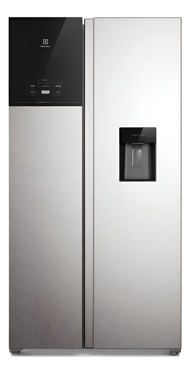 Inversor Nevecon Electrolux No Frost Side By Side 619l Au... Cinza