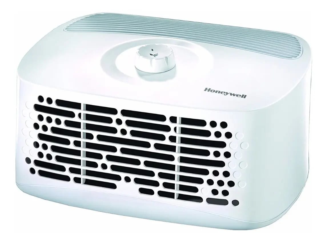 Purificador branco Honeywell Hht270w Hepaclean Tabletop de 13 x 13 pés