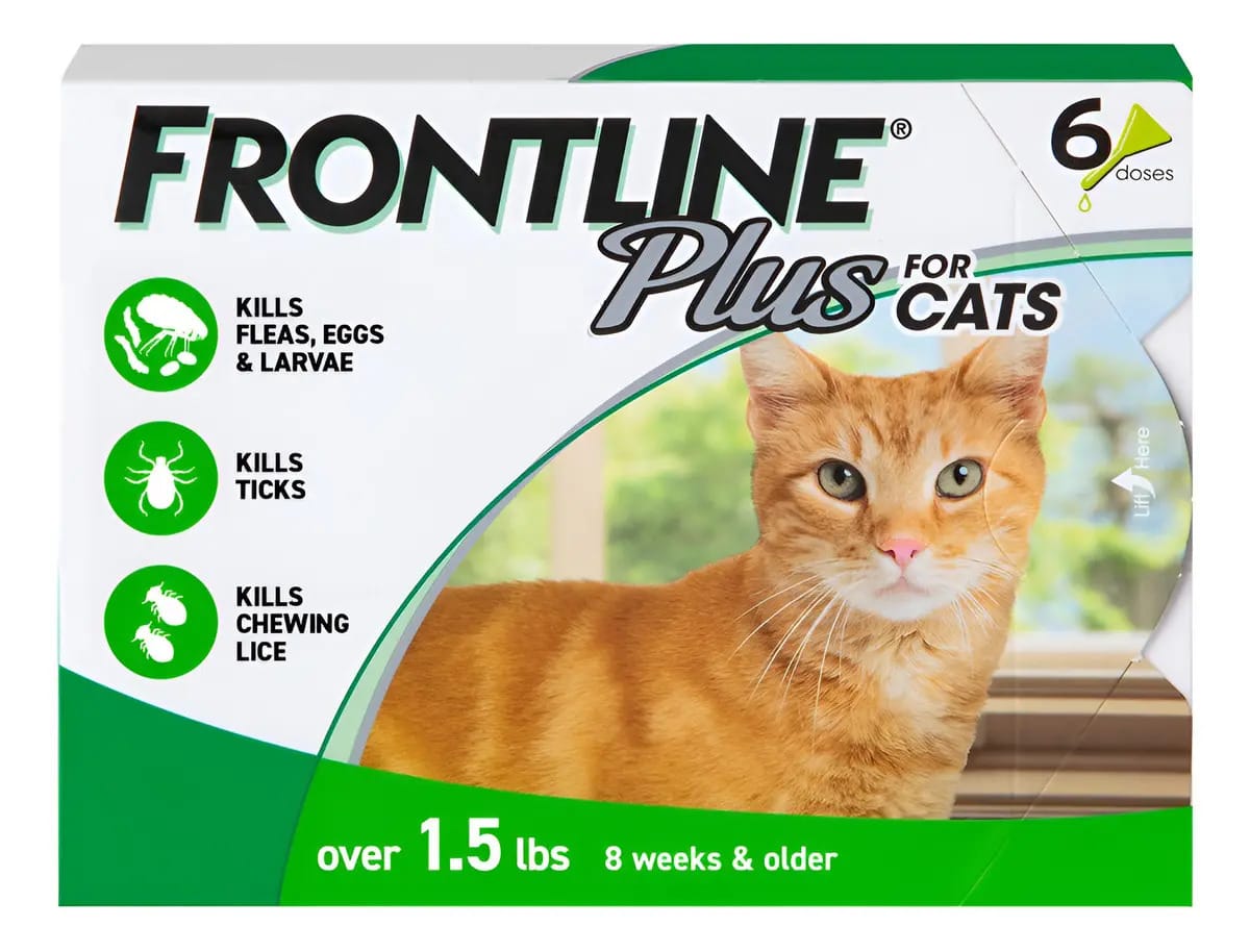 Tratamento de pulgas e carrapatos Frontline Plus para G