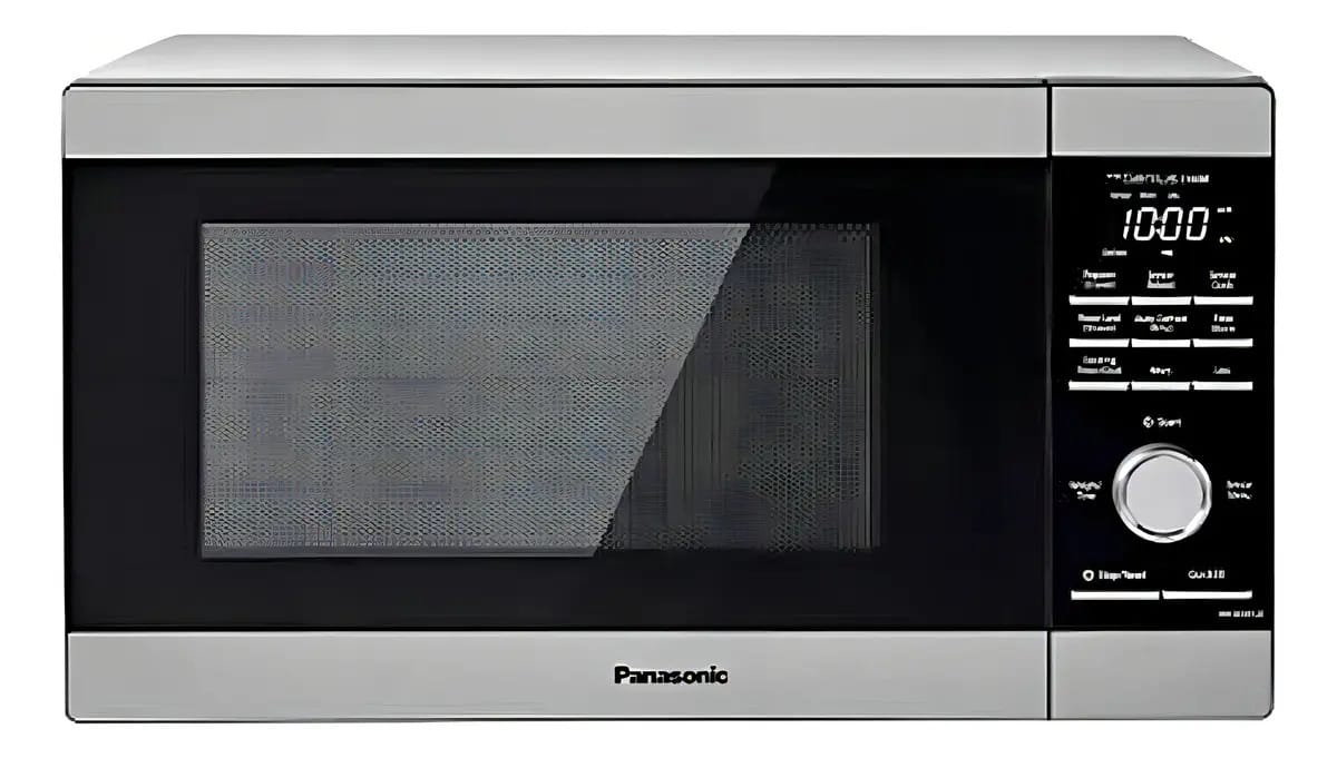 Microondas de bancada Panasonic NN-SD67LS 1100w com sensor