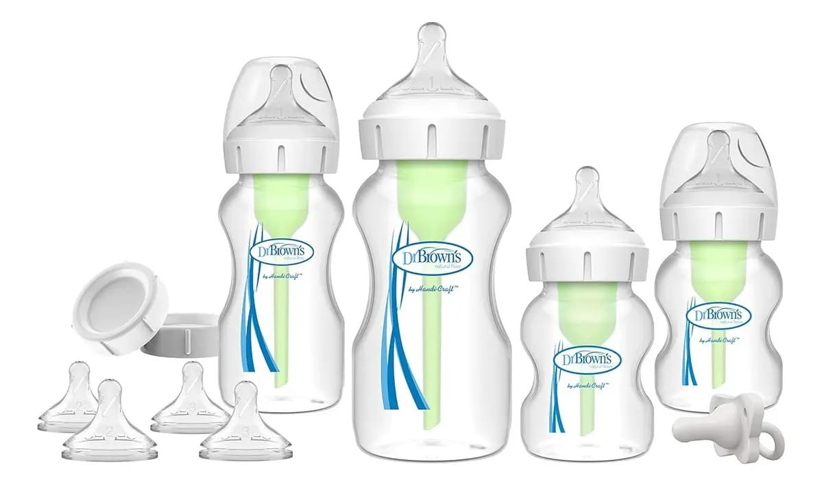 Kit Mamadeiras Larga Dr Browns Options+ 270 150ml 4 Bicos