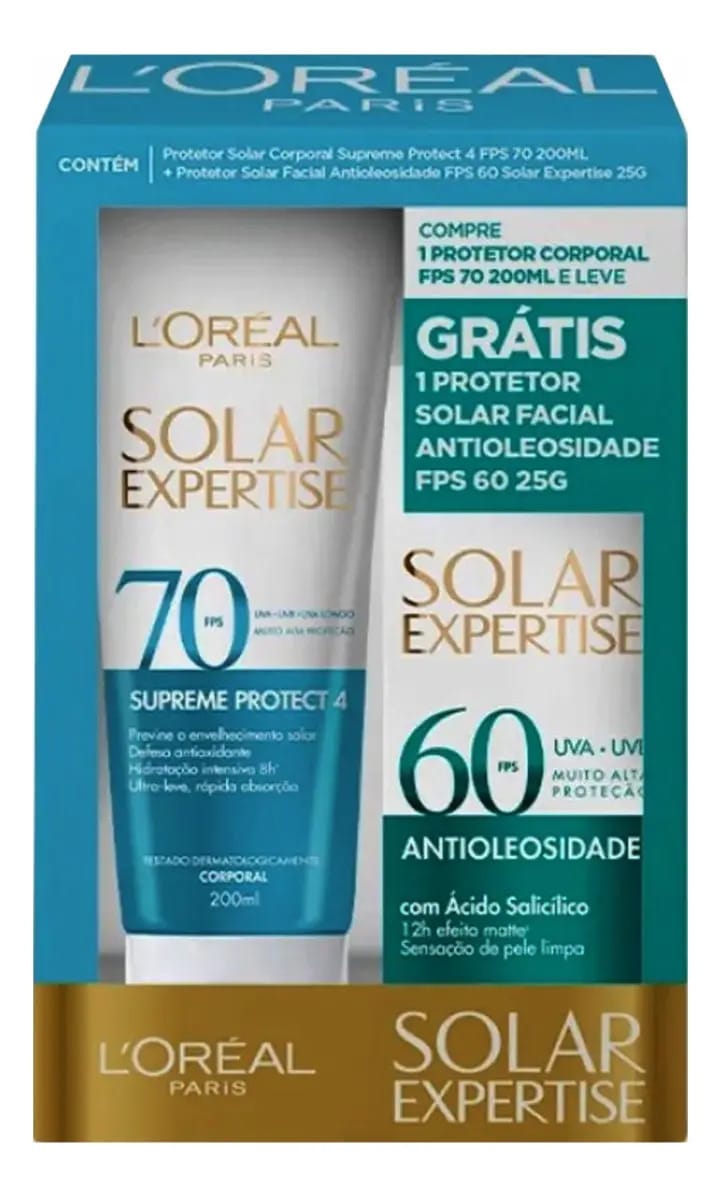 Protetor Solar Supreme Protect Fps 70 200 Ml Loréal Paris