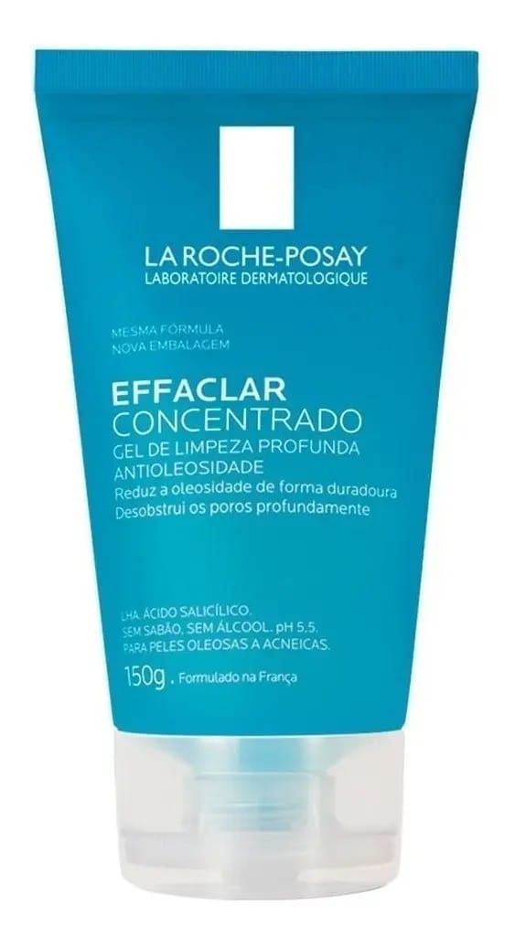 Gel Concentrado La Roche-Posay Effaclar dia noite para pele oleosa de 150g