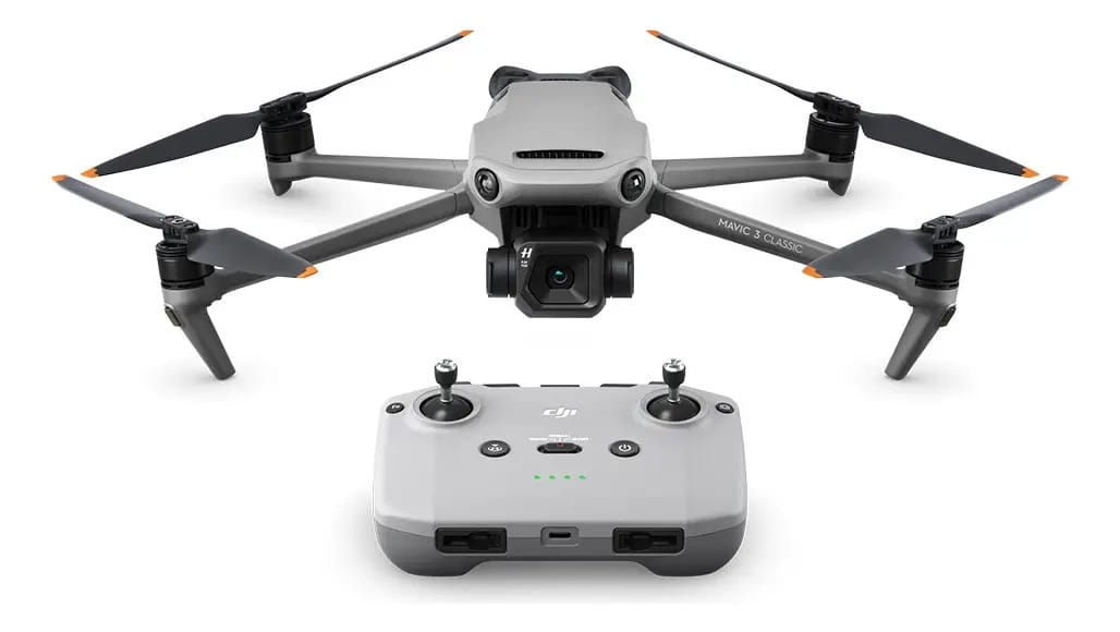 DJI021 Drone 4K DJI Mavic 3 Classic Standard Sem tela cor Gris