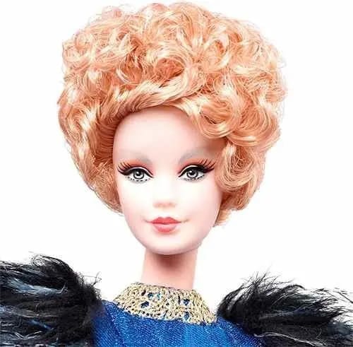 Boneca Barbie Collector Effie Trinket Filme Jogos Vorazes