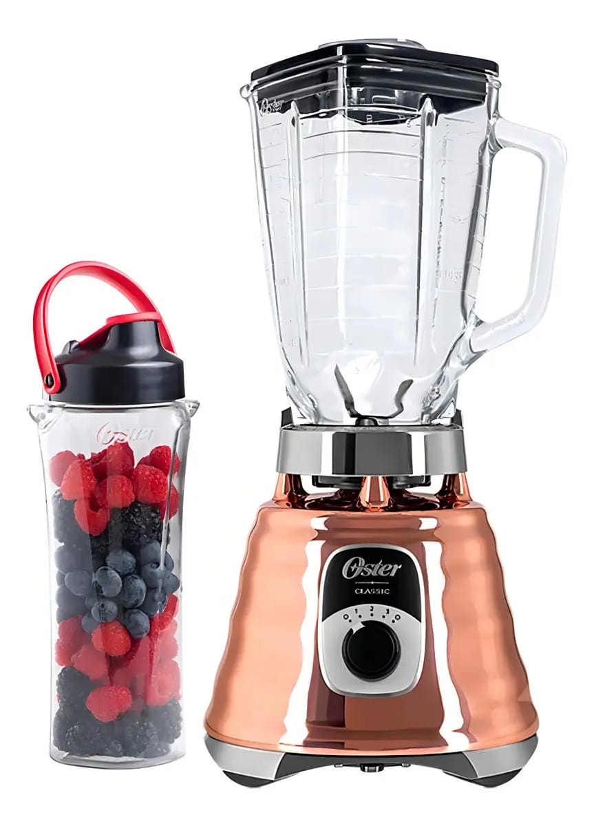 Liquidificador Oster Liquidificador Oster Cobre Com Jarra De Vidro - Inclui 1 Acessórios