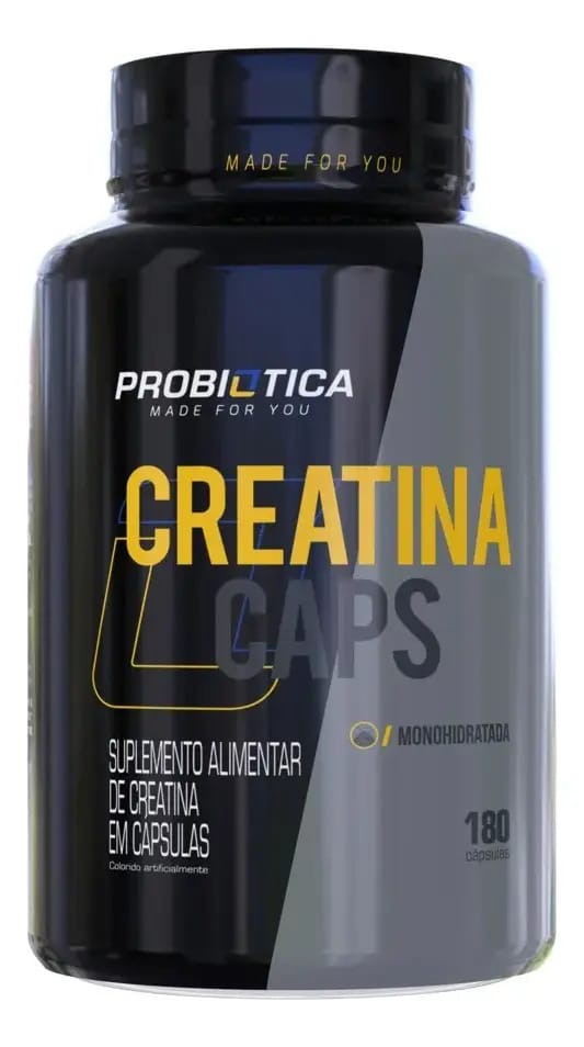 Creatina Pura Caps ( 180 Capsulas ) - Probiótica