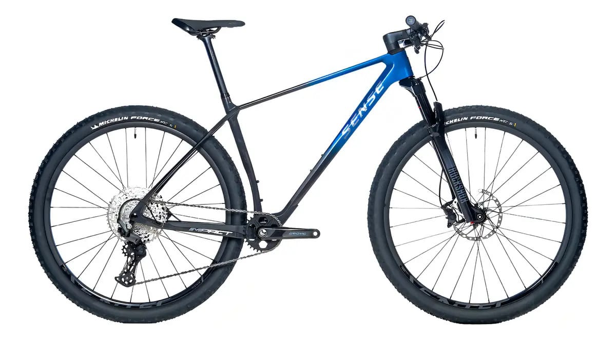 Bicicleta 29 Sense Impact Carbon Pro 12v 2024/2025 Cor Azul Tamanho Do Quadro 19