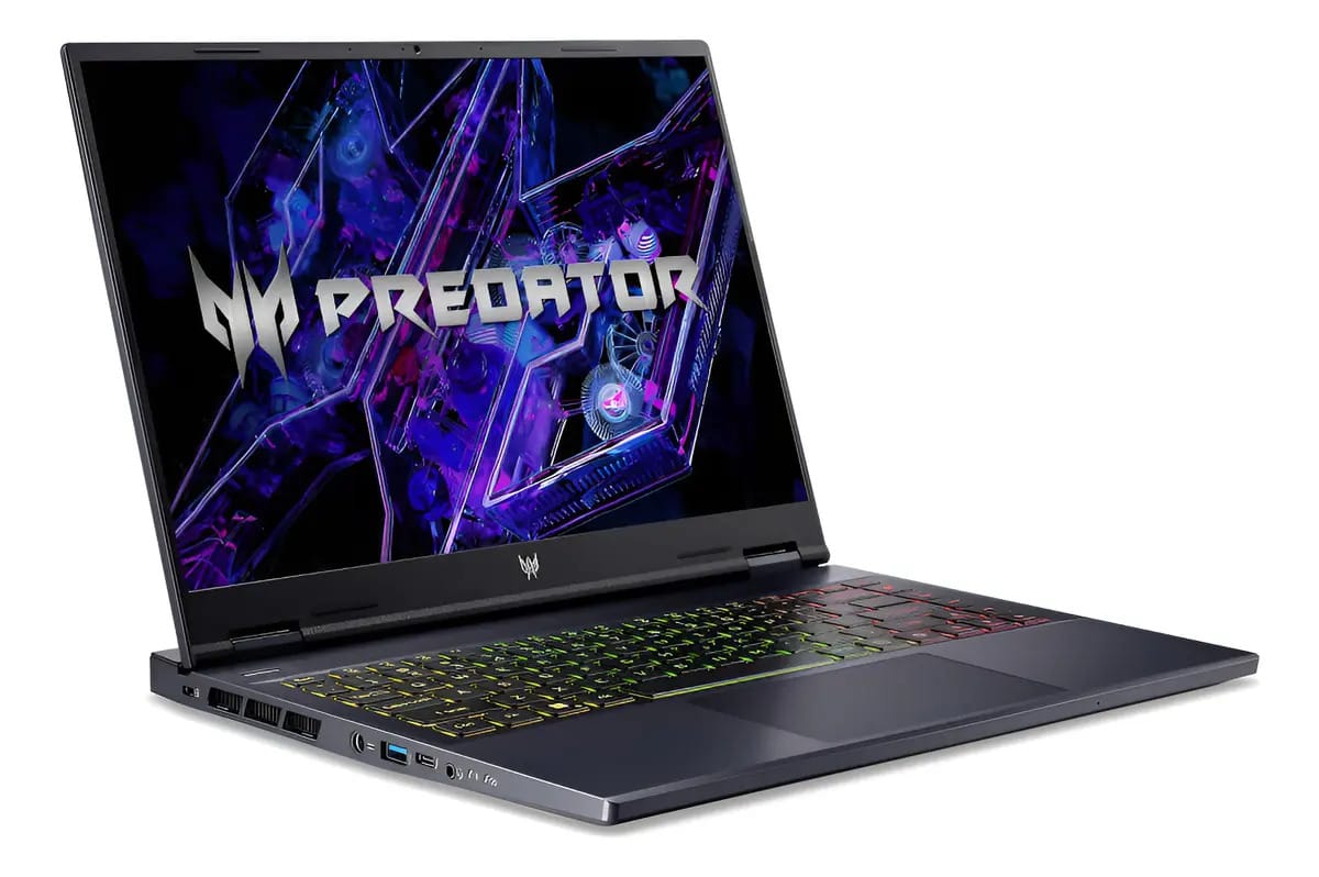 Ultrabook Acer Predator Core Ultra 9 Rtx4070 1 TB 16 GB 14 polegadas preto